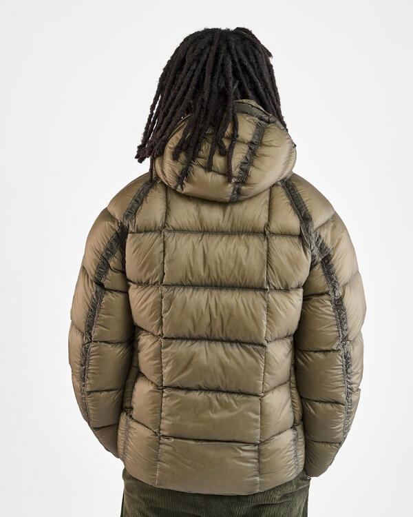 C.P. Company D.D. Shell Hooded Down Jacket | 19CMOW702A110416A-356